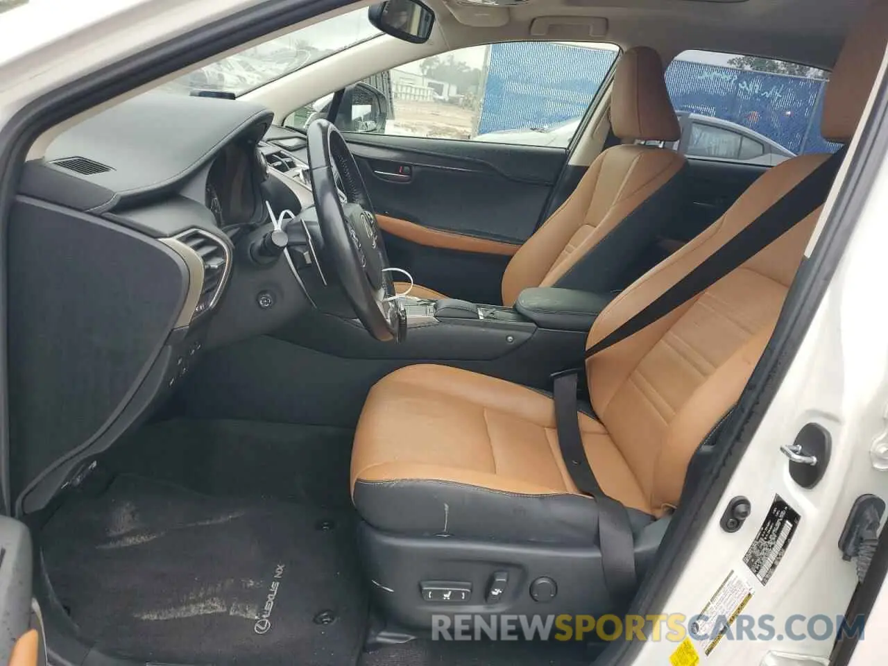 7 Photograph of a damaged car JTJDARDZ0L5003268 LEXUS NX 2020
