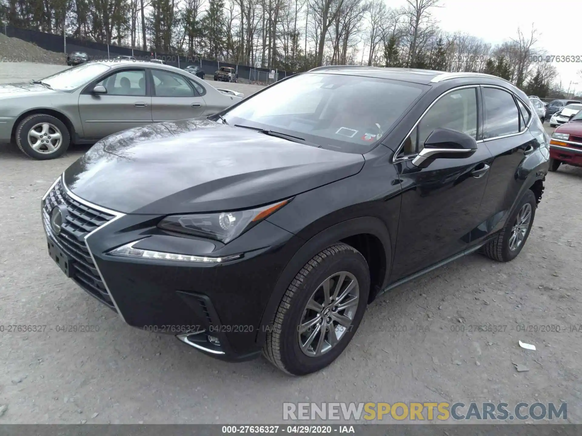 2 Photograph of a damaged car JTJDARDZ0L5004498 LEXUS NX 2020