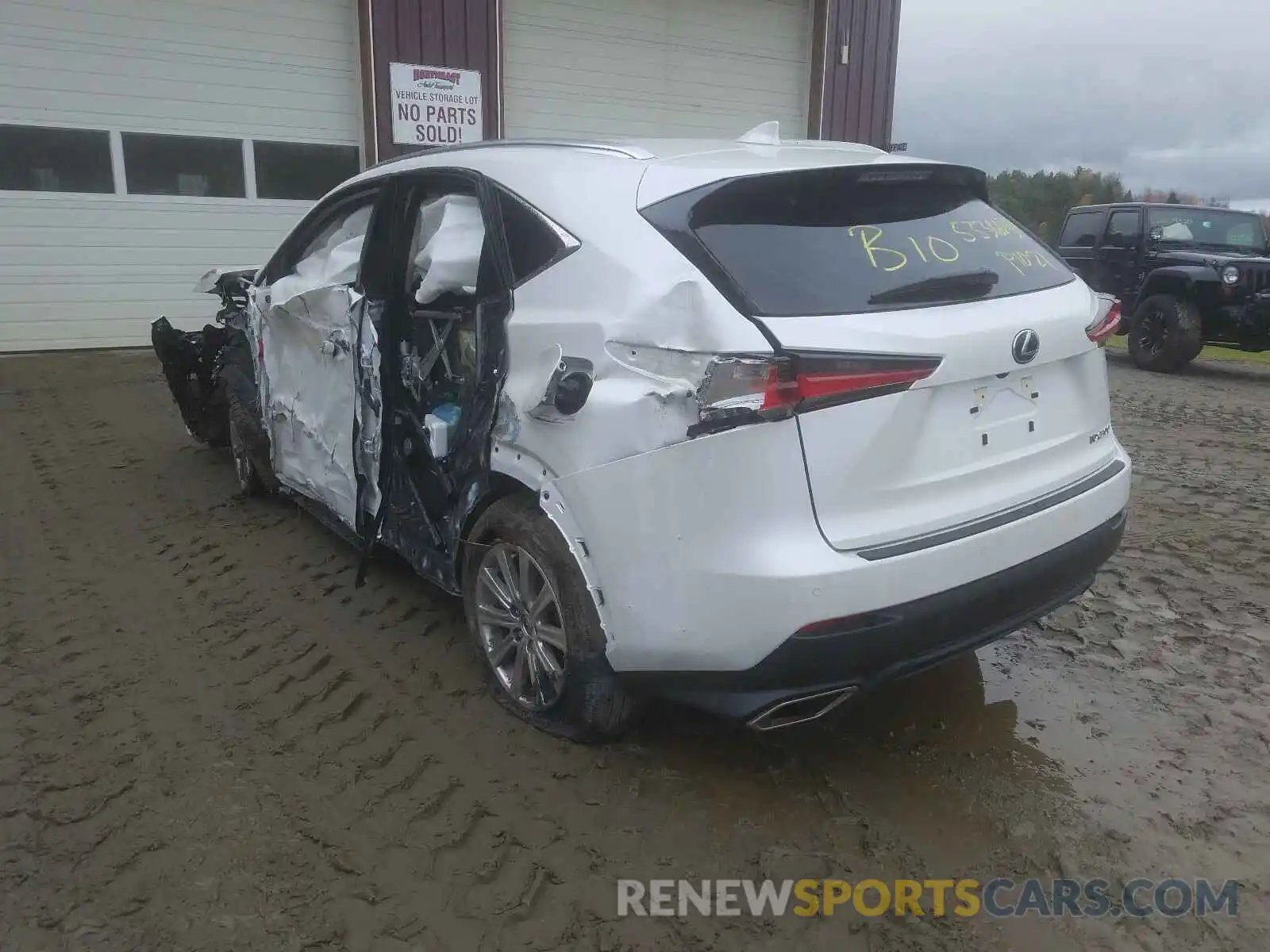 3 Photograph of a damaged car JTJDARDZ0L5011936 LEXUS NX 2020