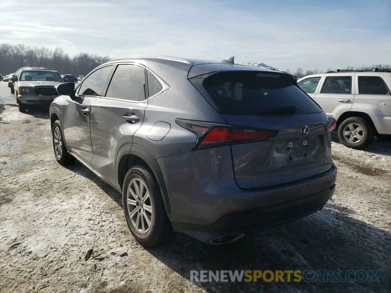 3 Photograph of a damaged car JTJDARDZ0L5017090 LEXUS NX 2020