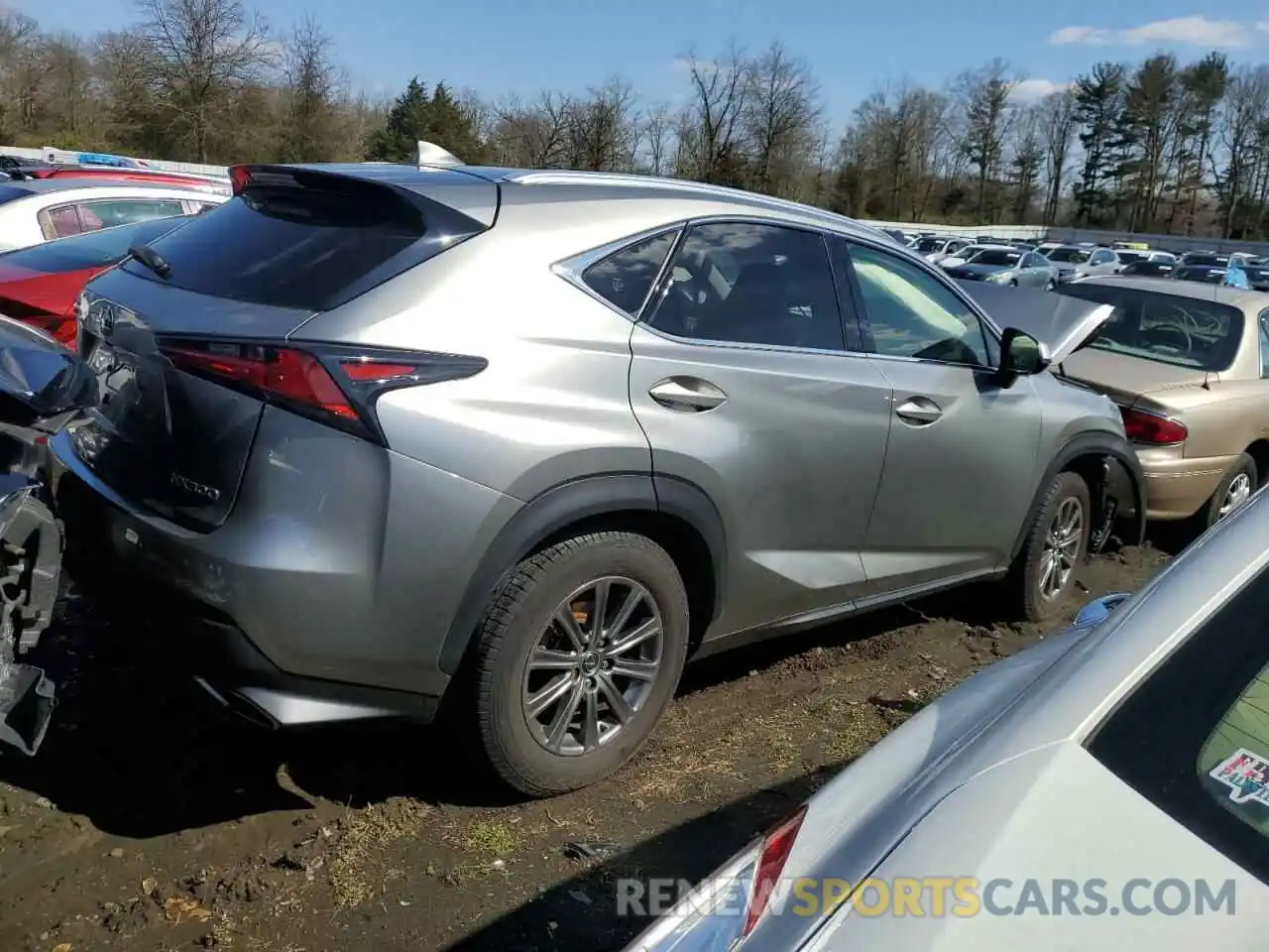 3 Photograph of a damaged car JTJDARDZ1L2224668 LEXUS NX 2020