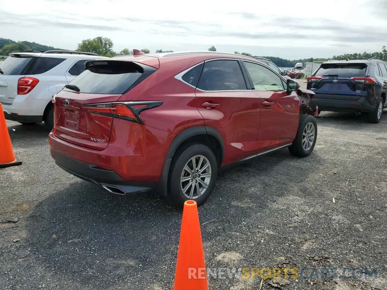 3 Photograph of a damaged car JTJDARDZ1L5015770 LEXUS NX 2020