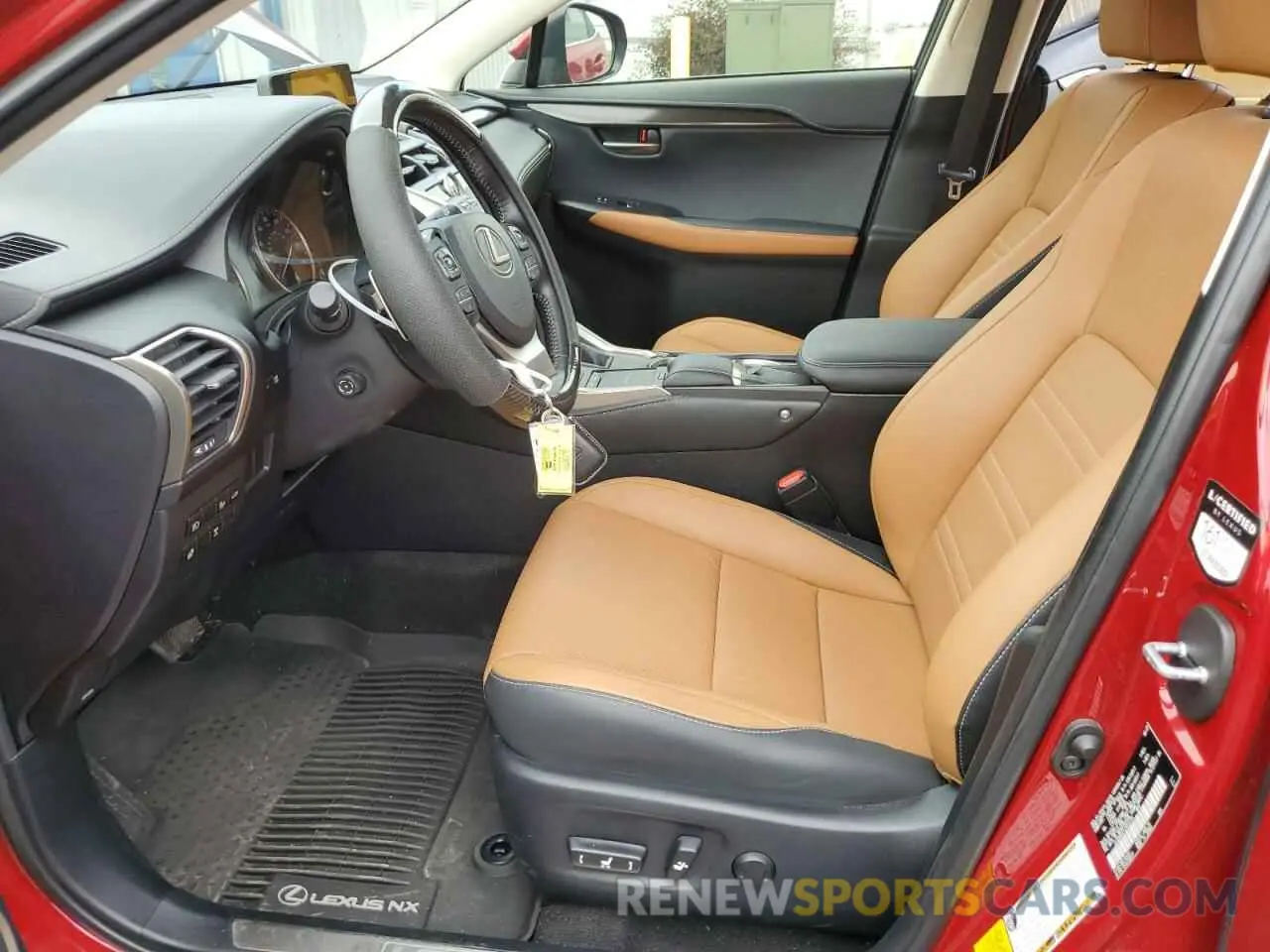 7 Photograph of a damaged car JTJDARDZ1L5015770 LEXUS NX 2020