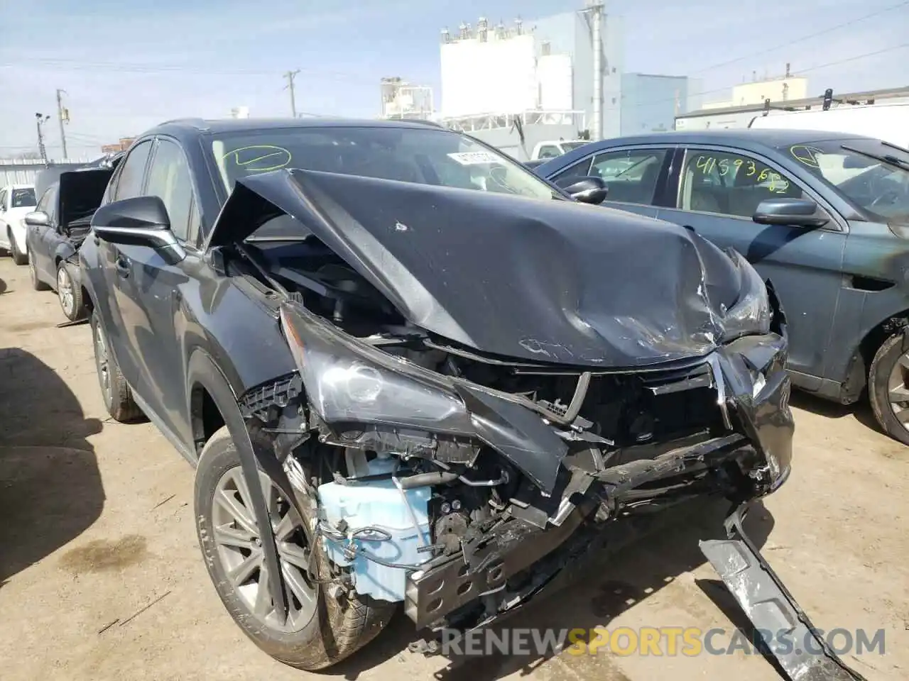 1 Photograph of a damaged car JTJDARDZ3L2235364 LEXUS NX 2020