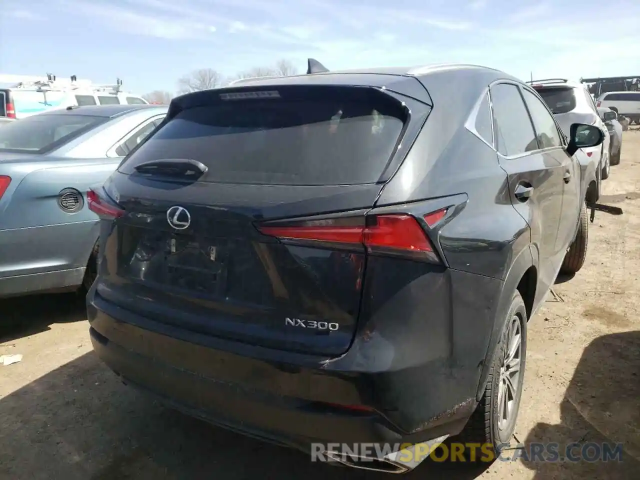 4 Photograph of a damaged car JTJDARDZ3L2235364 LEXUS NX 2020