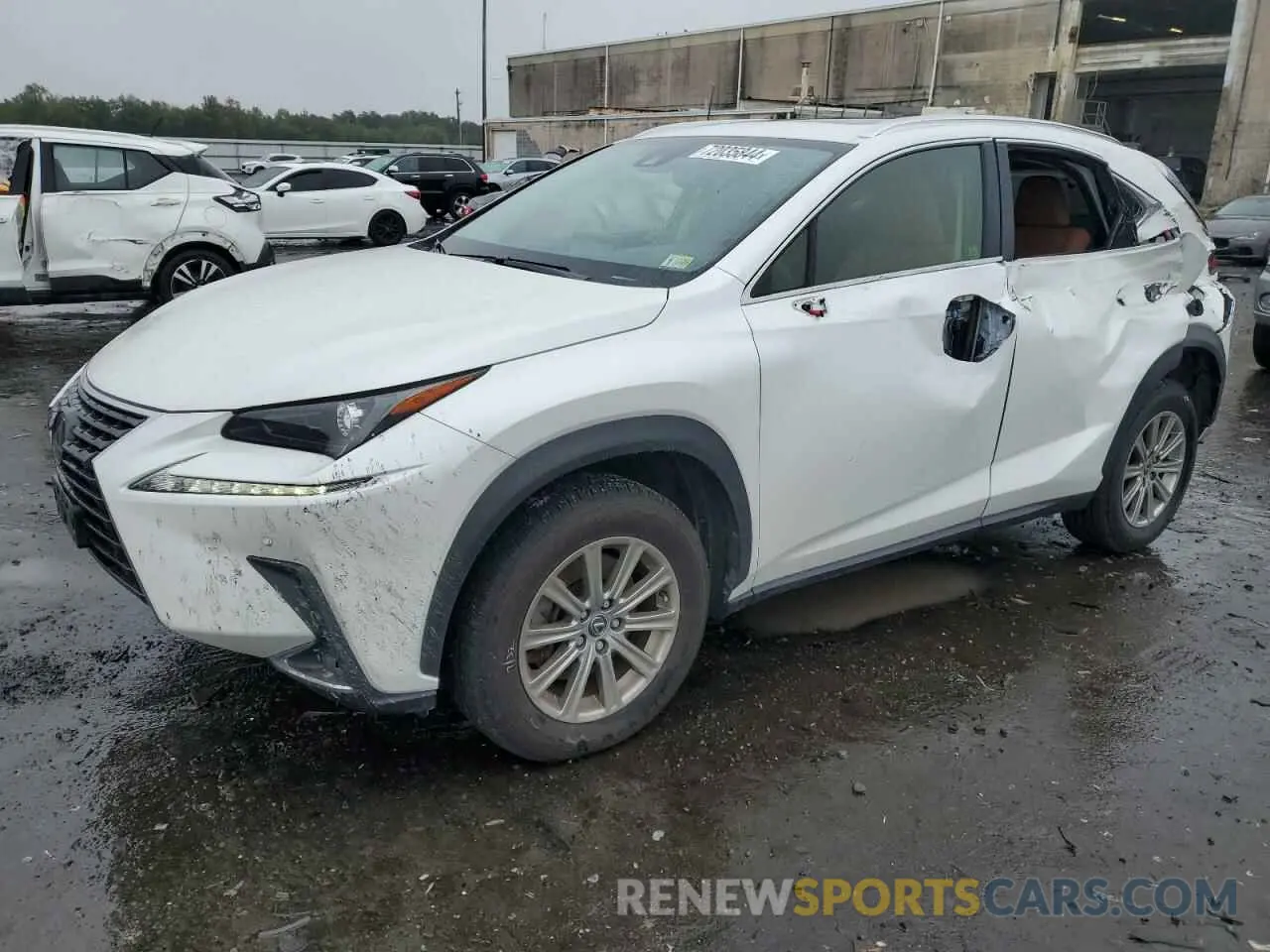 1 Photograph of a damaged car JTJDARDZ3L5012708 LEXUS NX 2020