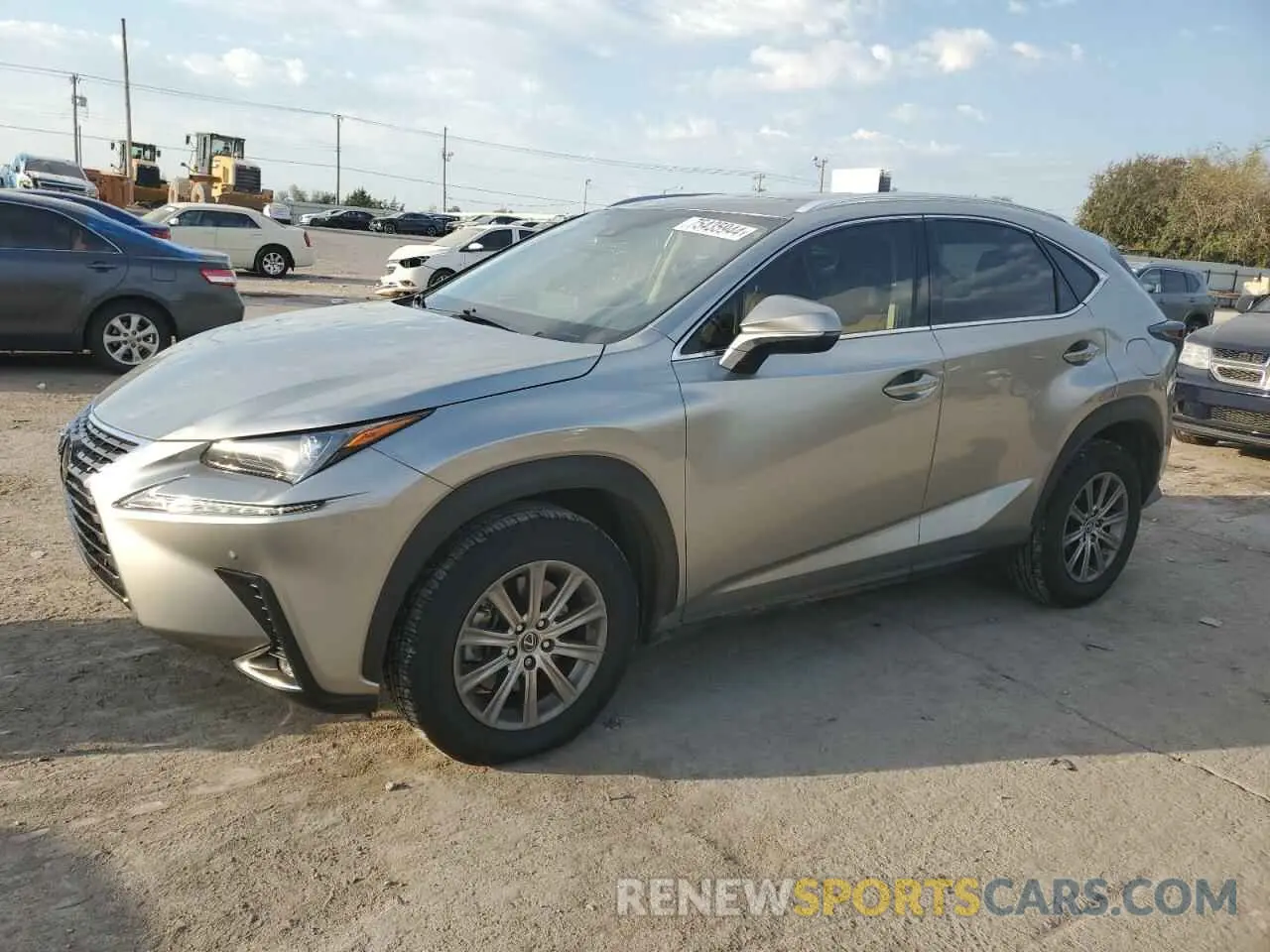 1 Photograph of a damaged car JTJDARDZ4L2225975 LEXUS NX 2020