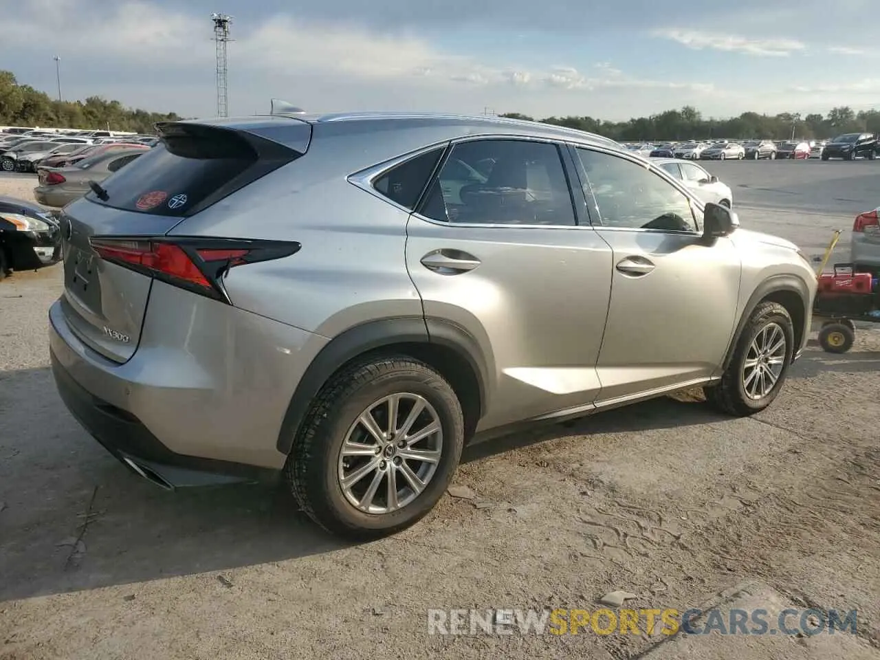 3 Photograph of a damaged car JTJDARDZ4L2225975 LEXUS NX 2020