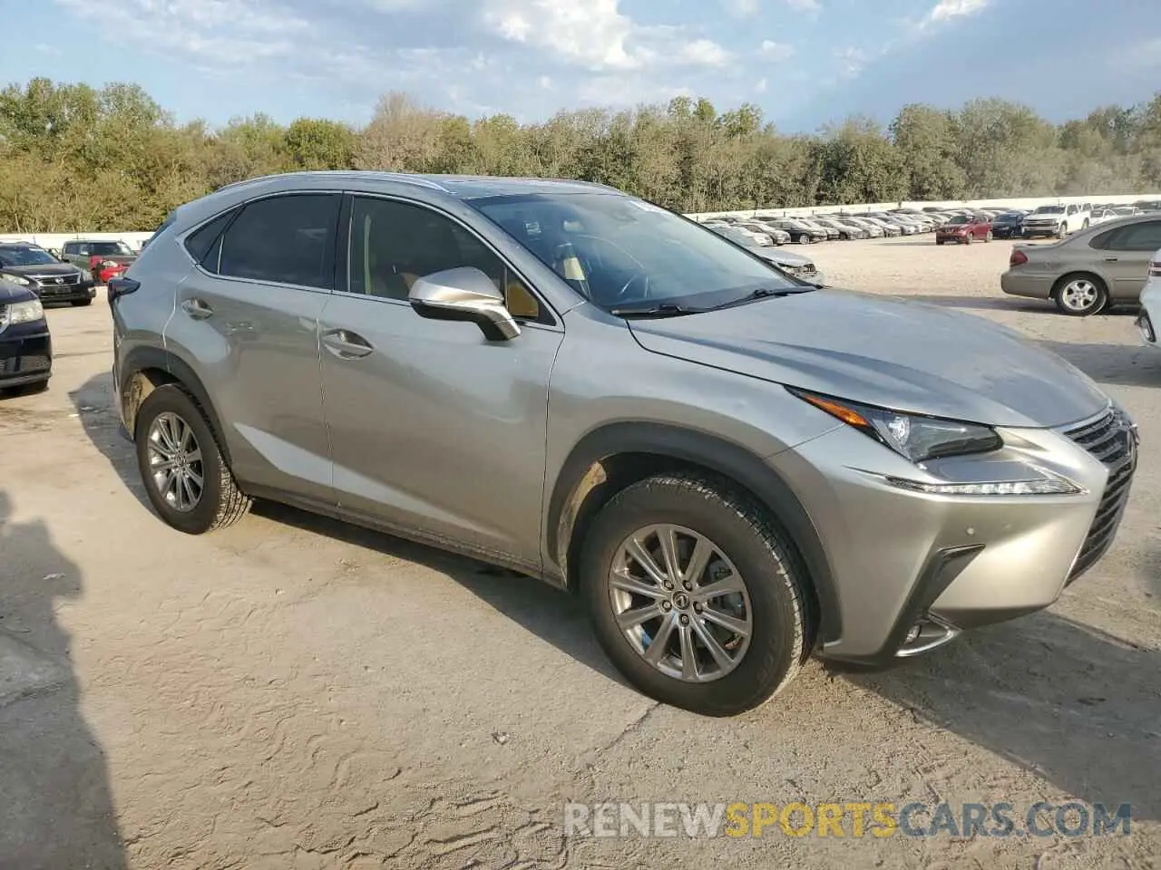 4 Photograph of a damaged car JTJDARDZ4L2225975 LEXUS NX 2020