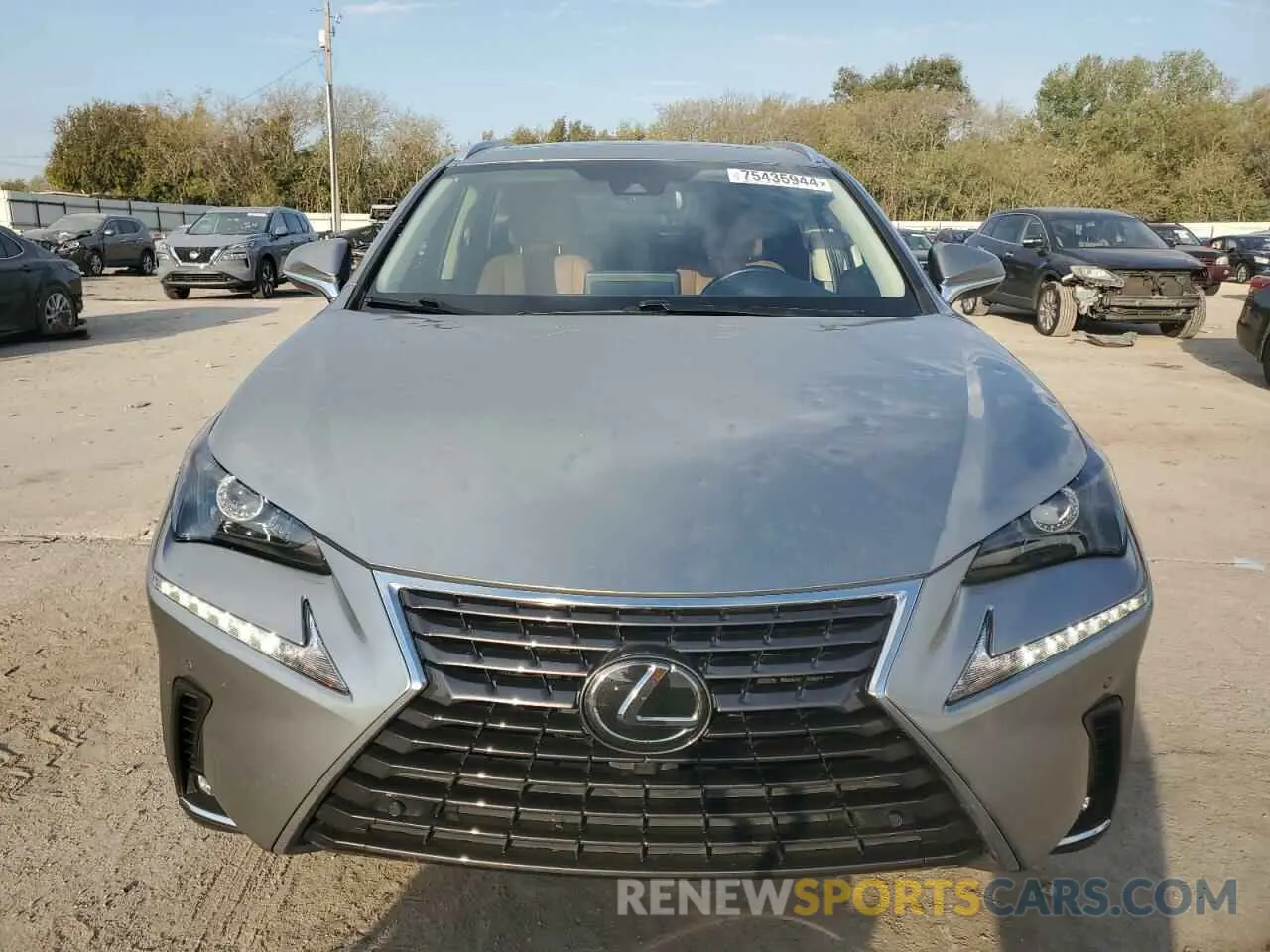 5 Photograph of a damaged car JTJDARDZ4L2225975 LEXUS NX 2020