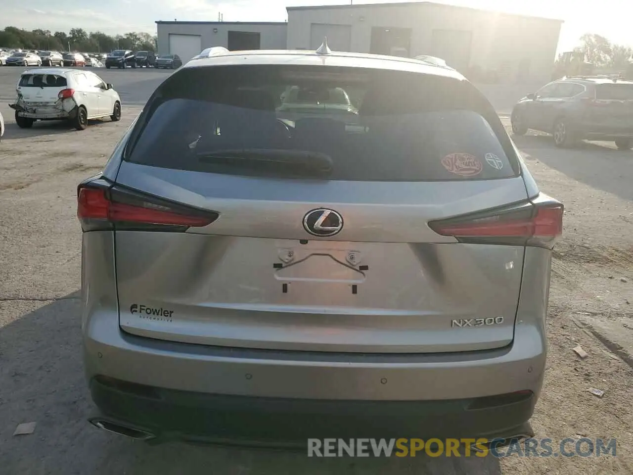 6 Photograph of a damaged car JTJDARDZ4L2225975 LEXUS NX 2020