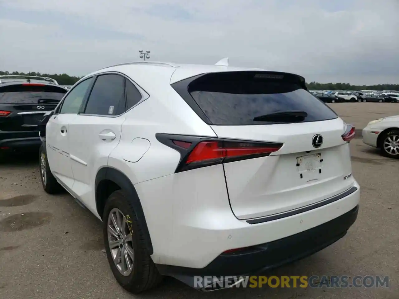 3 Photograph of a damaged car JTJDARDZ4L5015679 LEXUS NX 2020