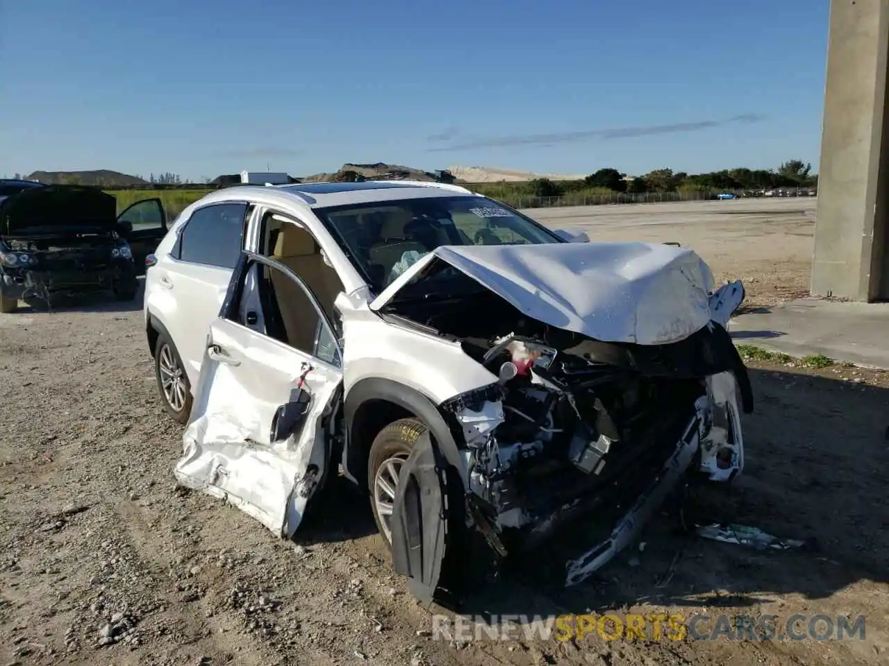 1 Photograph of a damaged car JTJDARDZ4L5018078 LEXUS NX 2020