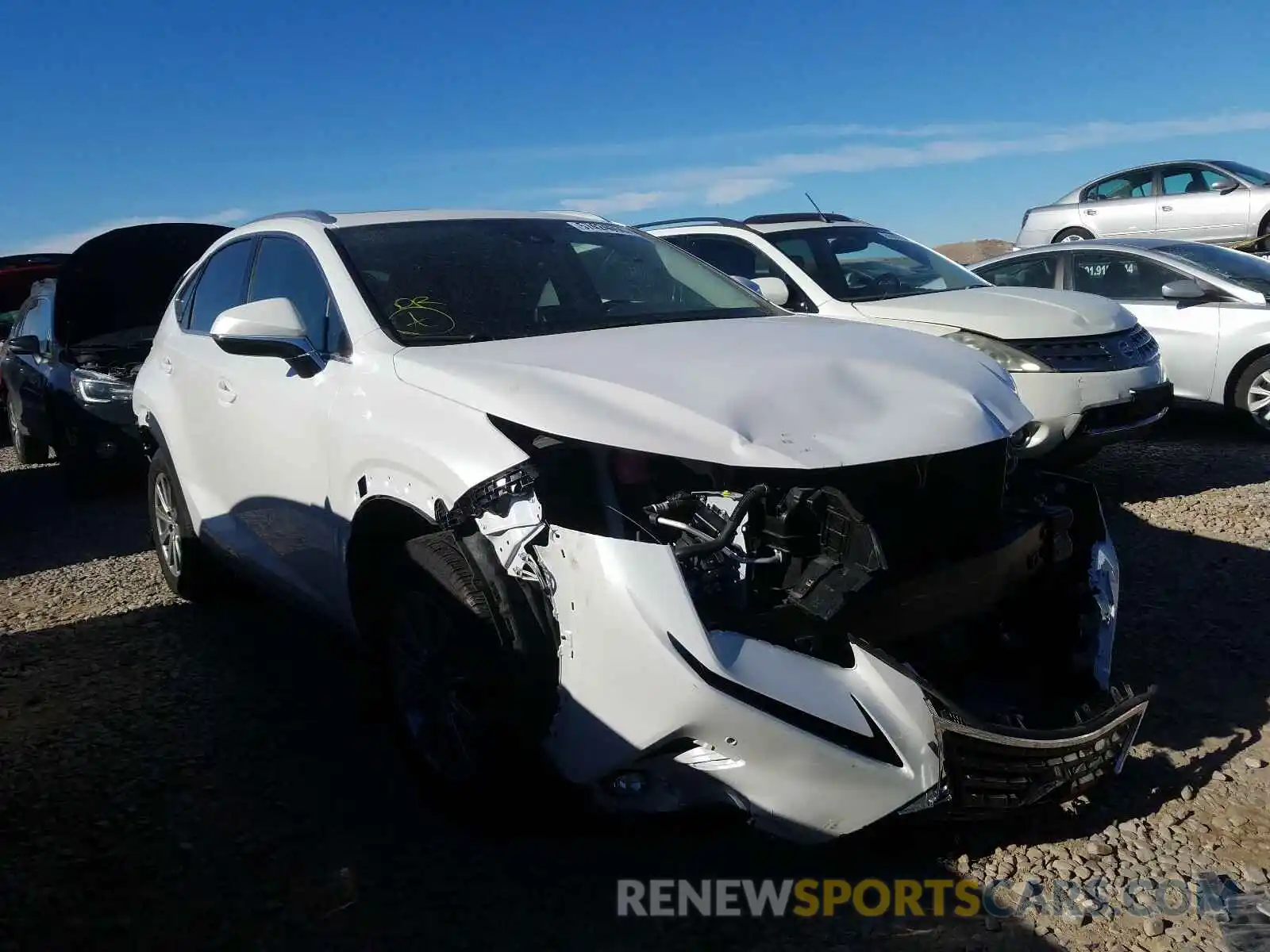 1 Photograph of a damaged car JTJDARDZ5L5009034 LEXUS NX 2020