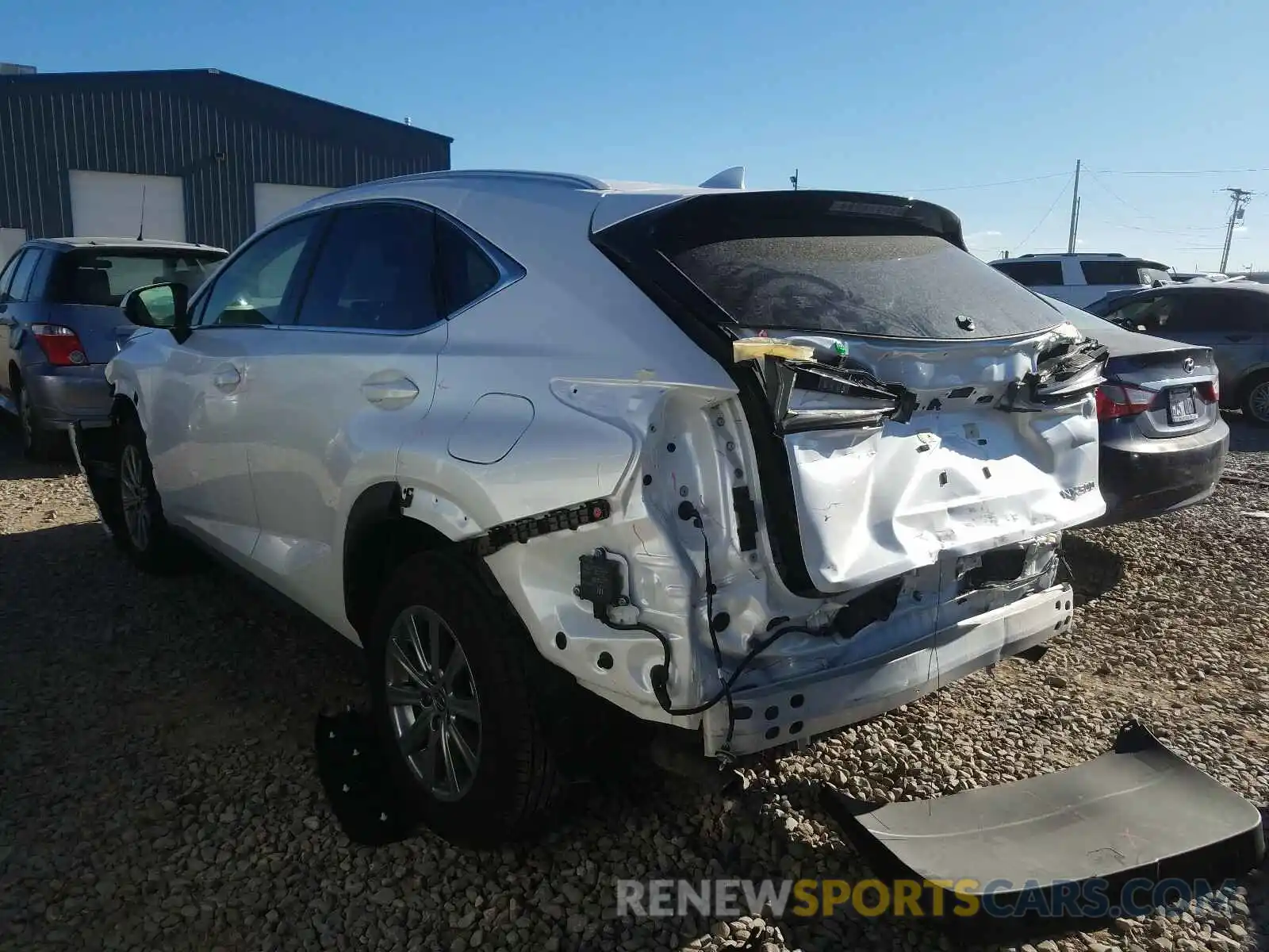 3 Photograph of a damaged car JTJDARDZ5L5009034 LEXUS NX 2020