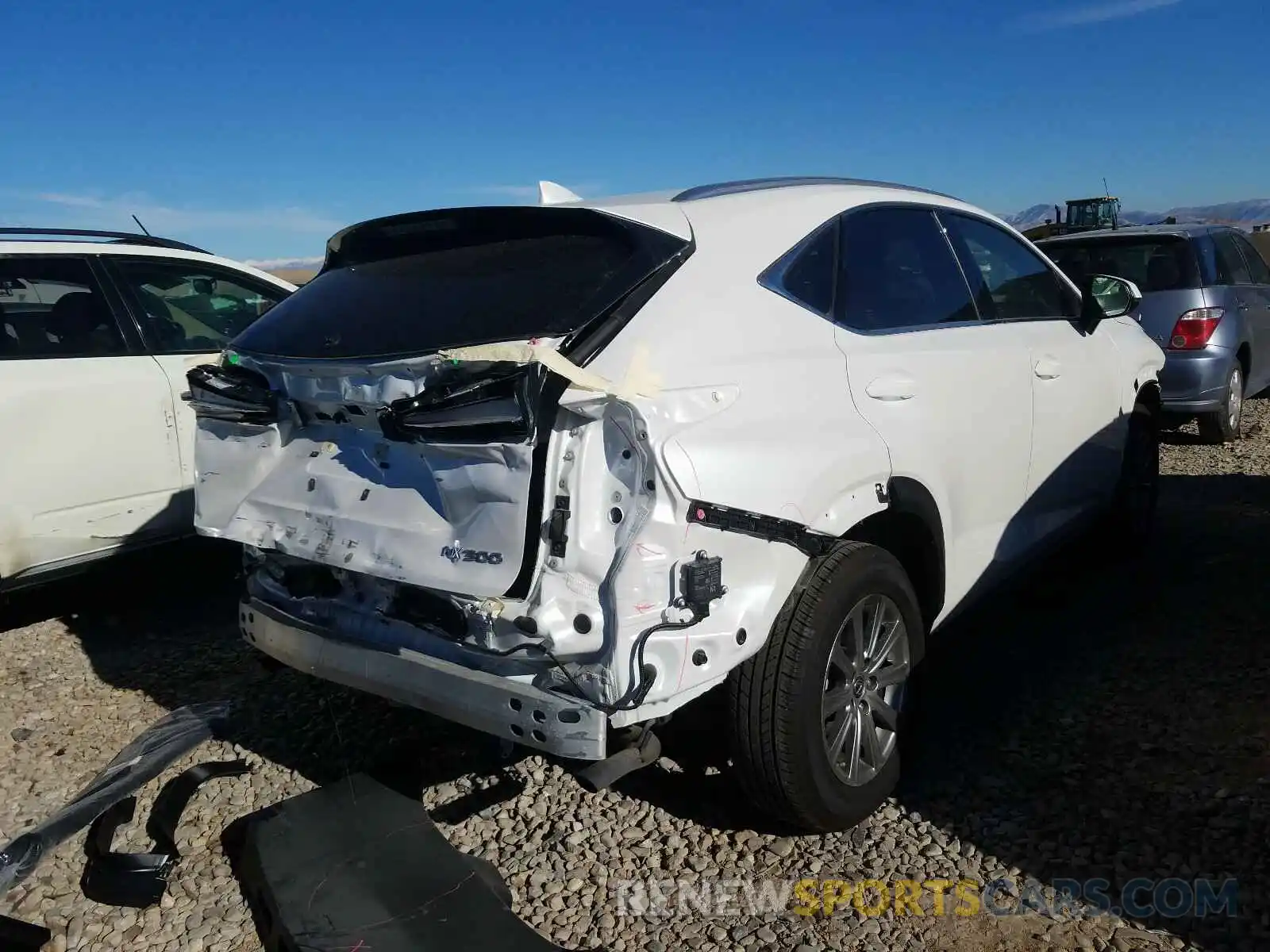 4 Photograph of a damaged car JTJDARDZ5L5009034 LEXUS NX 2020