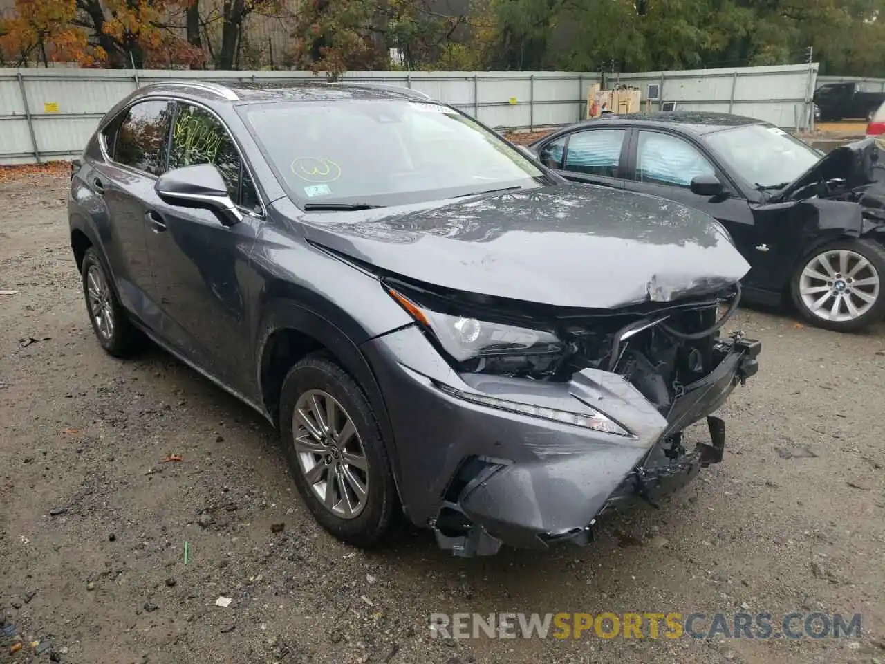 1 Photograph of a damaged car JTJDARDZ5L5011897 LEXUS NX 2020