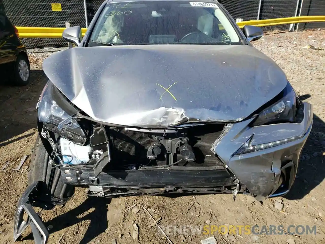 9 Photograph of a damaged car JTJDARDZ6L2230997 LEXUS NX 2020