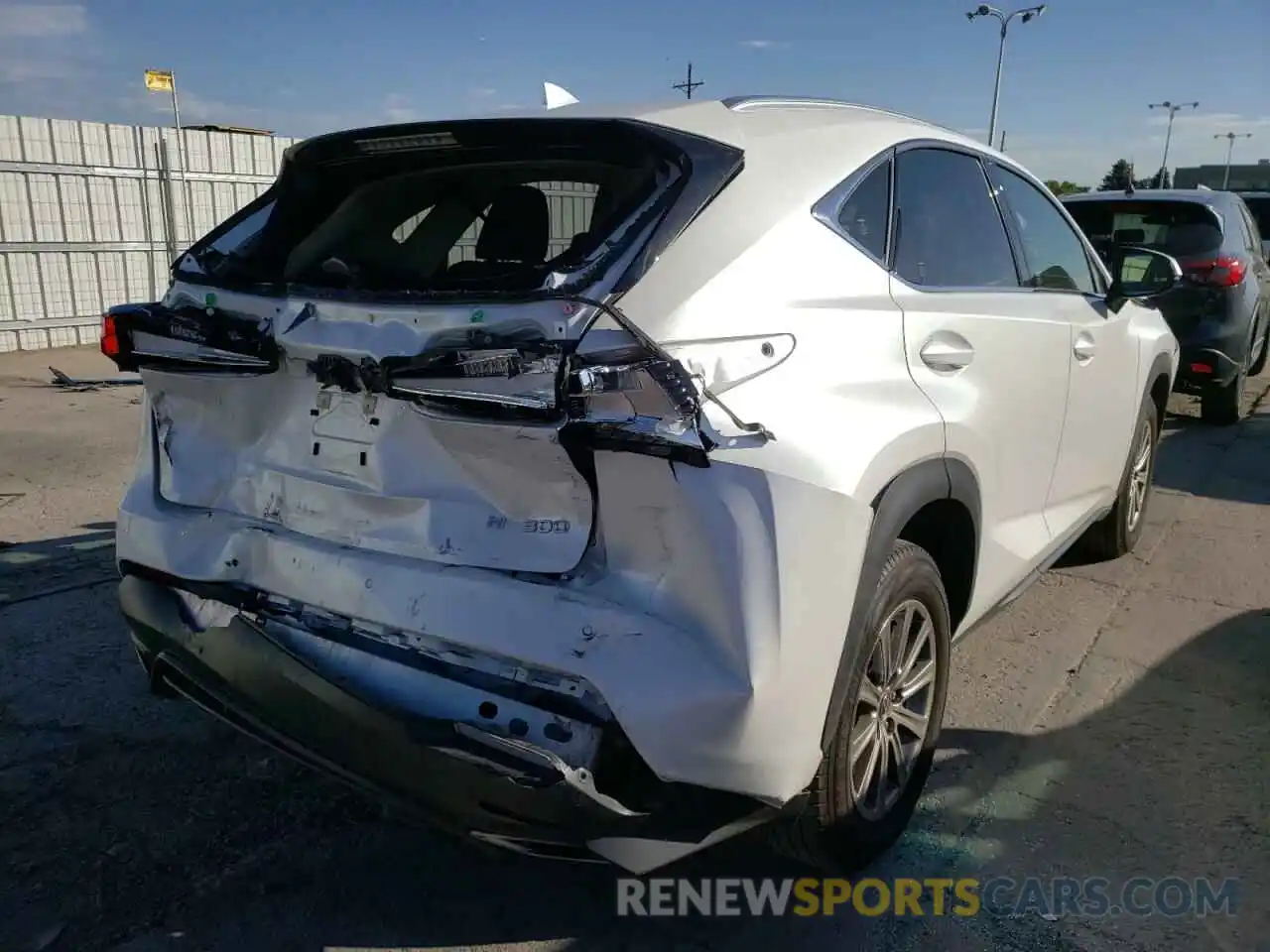 4 Photograph of a damaged car JTJDARDZ6L5010080 LEXUS NX 2020