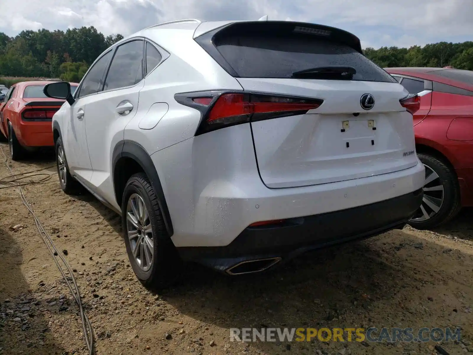 3 Photograph of a damaged car JTJDARDZ6L5017613 LEXUS NX 2020