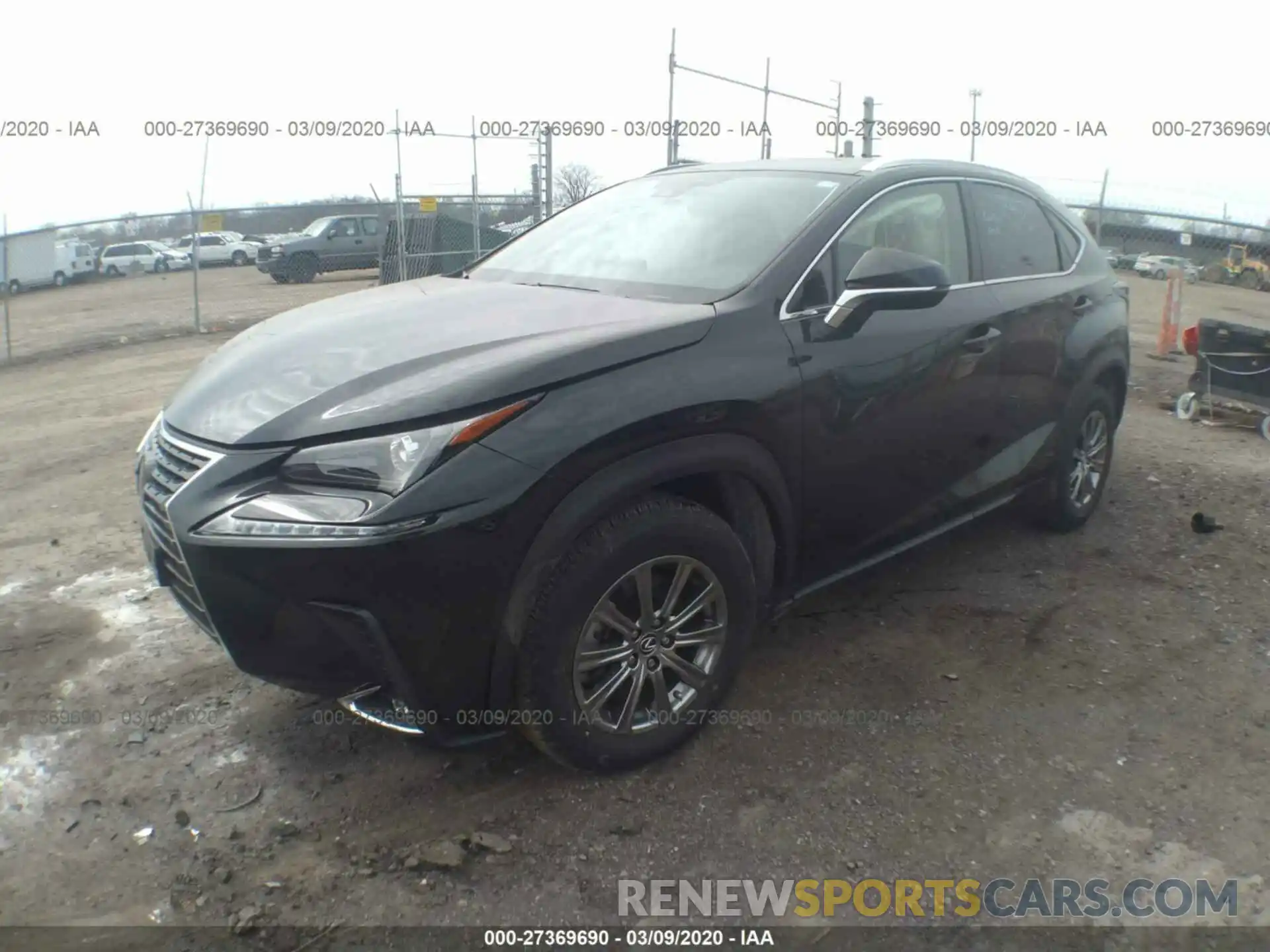 2 Photograph of a damaged car JTJDARDZ7L2223086 LEXUS NX 2020