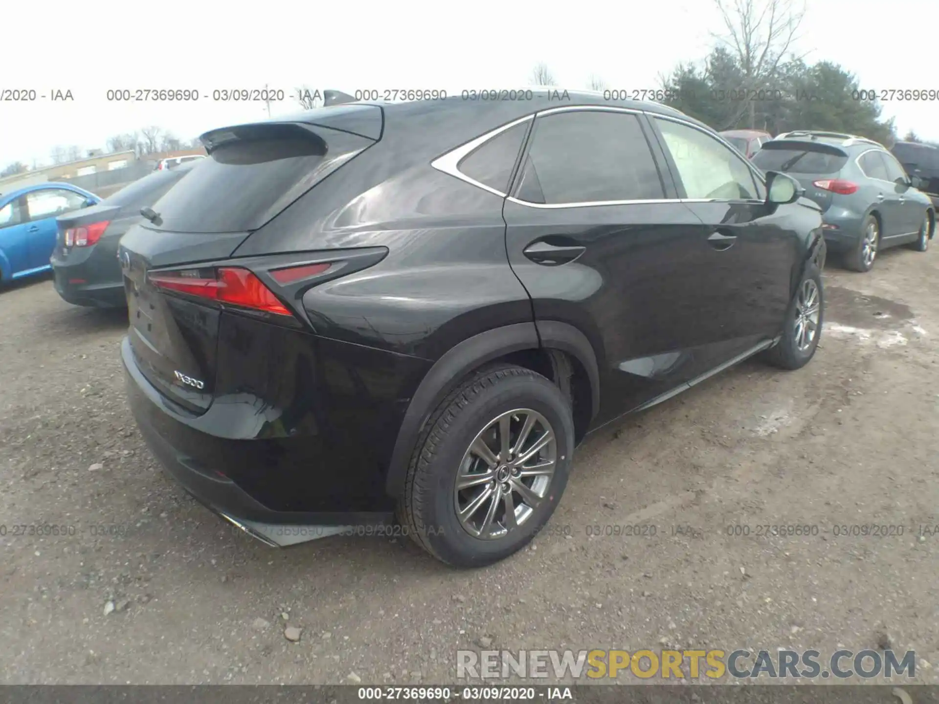 4 Photograph of a damaged car JTJDARDZ7L2223086 LEXUS NX 2020