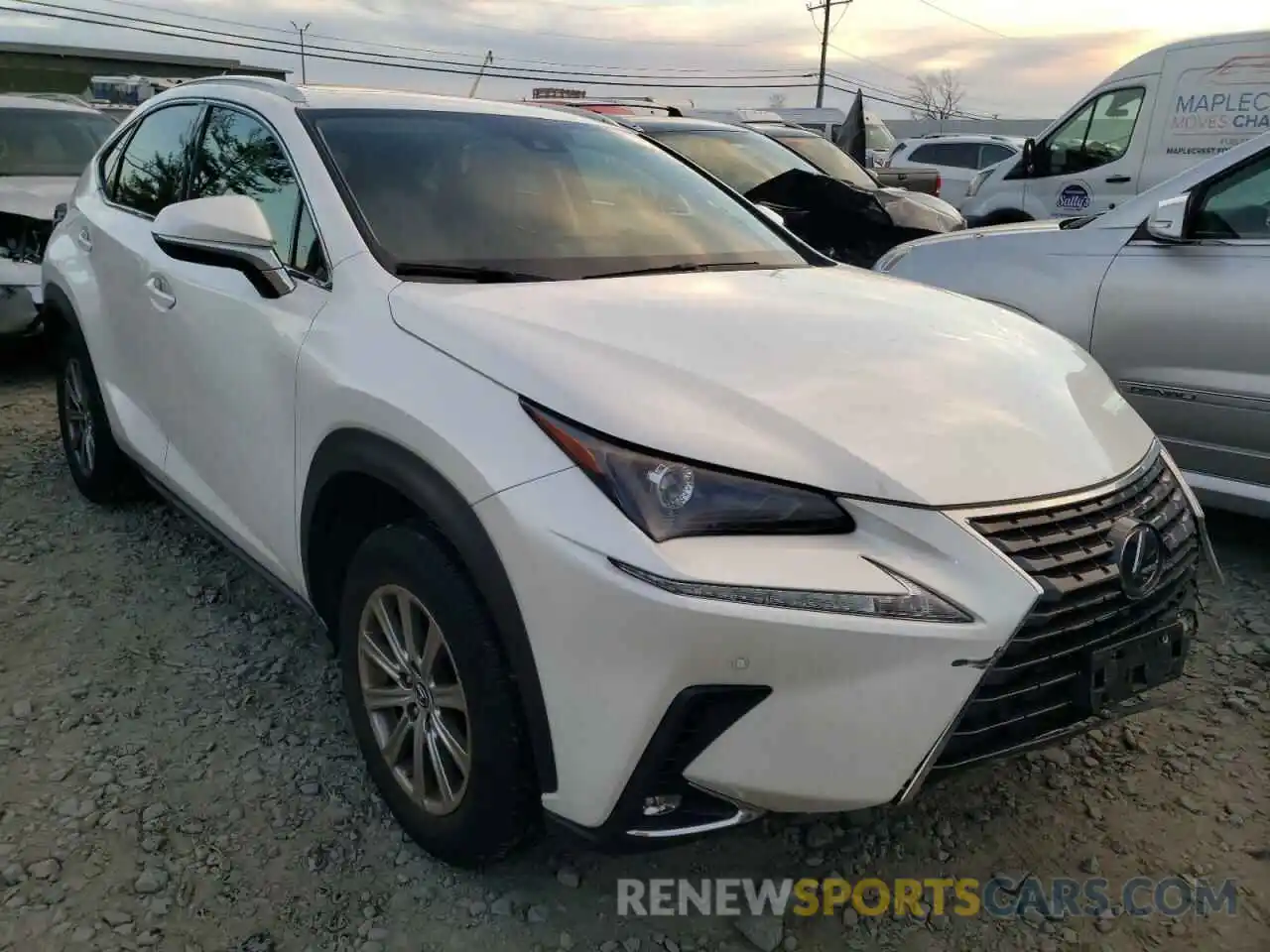 1 Photograph of a damaged car JTJDARDZ7L5006152 LEXUS NX 2020