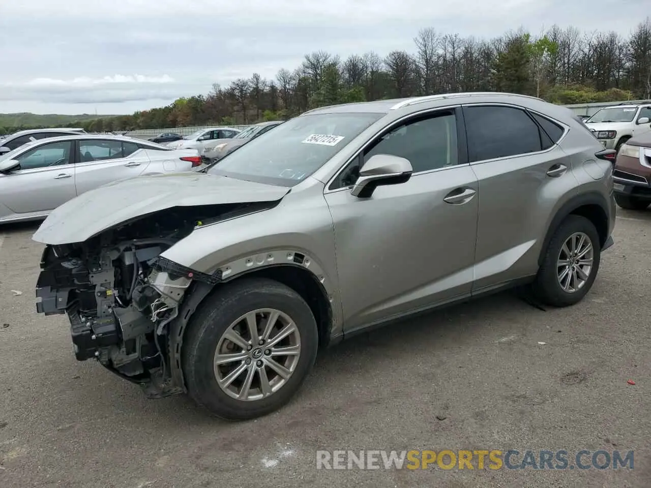 1 Photograph of a damaged car JTJDARDZ7L5008404 LEXUS NX 2020