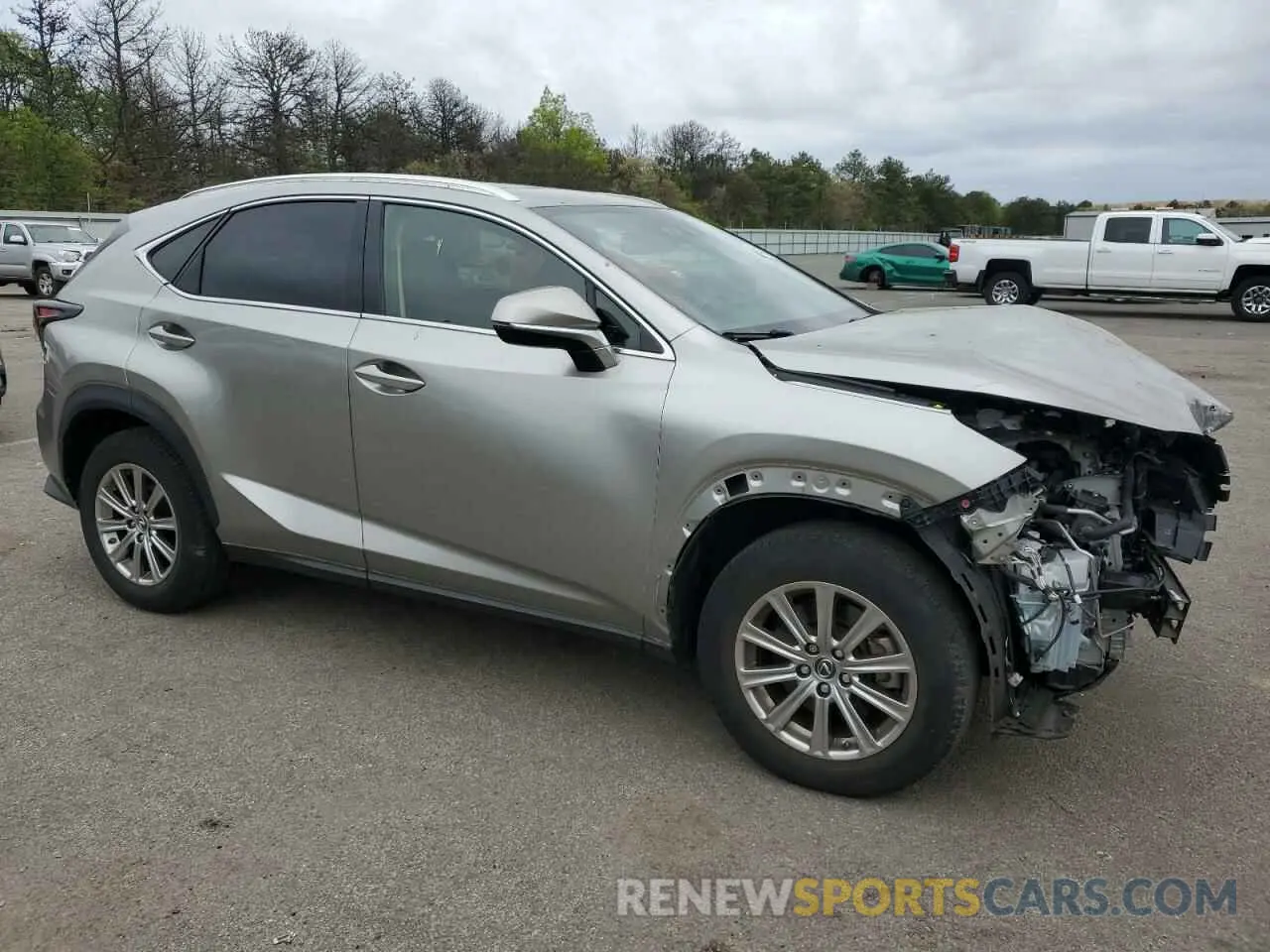 4 Photograph of a damaged car JTJDARDZ7L5008404 LEXUS NX 2020