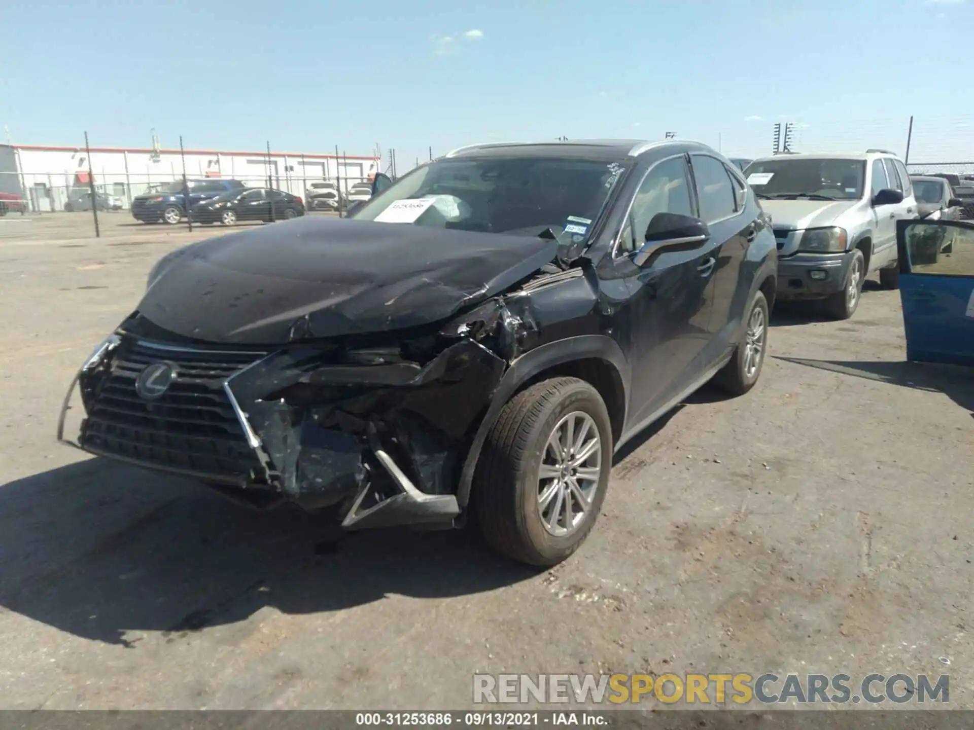 2 Photograph of a damaged car JTJDARDZ7L5011173 LEXUS NX 2020