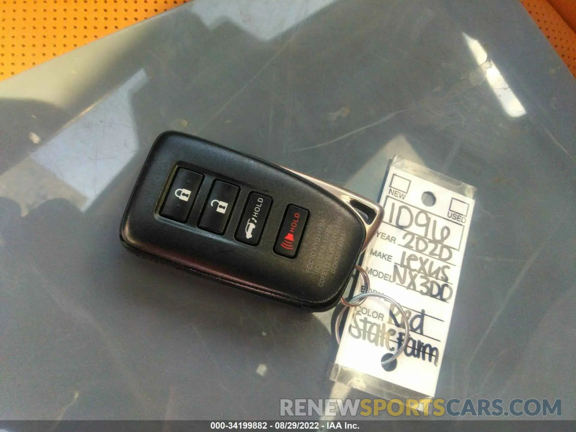 11 Photograph of a damaged car JTJDARDZ7L5016650 LEXUS NX 2020