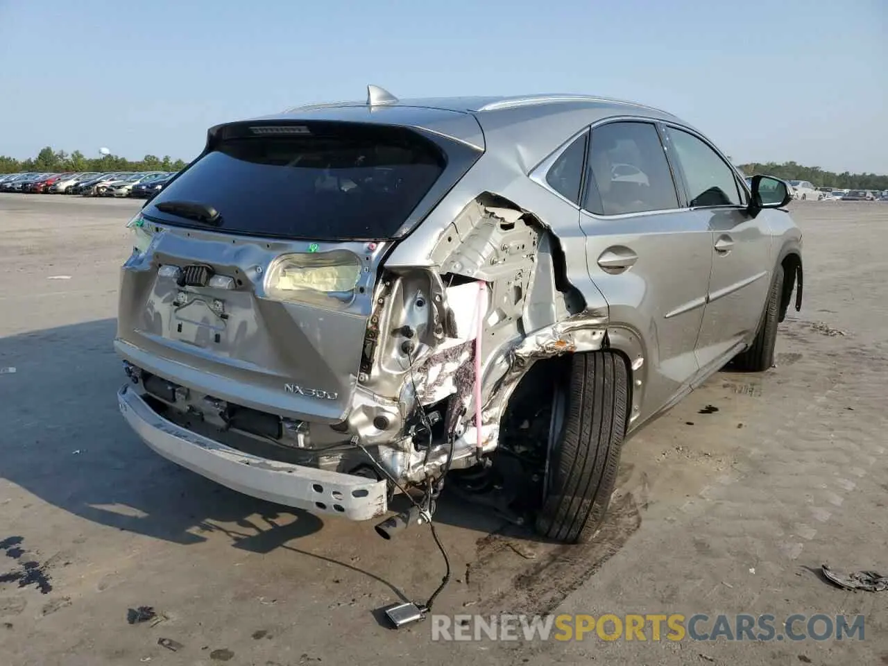 4 Photograph of a damaged car JTJDARDZ7L5016941 LEXUS NX 2020