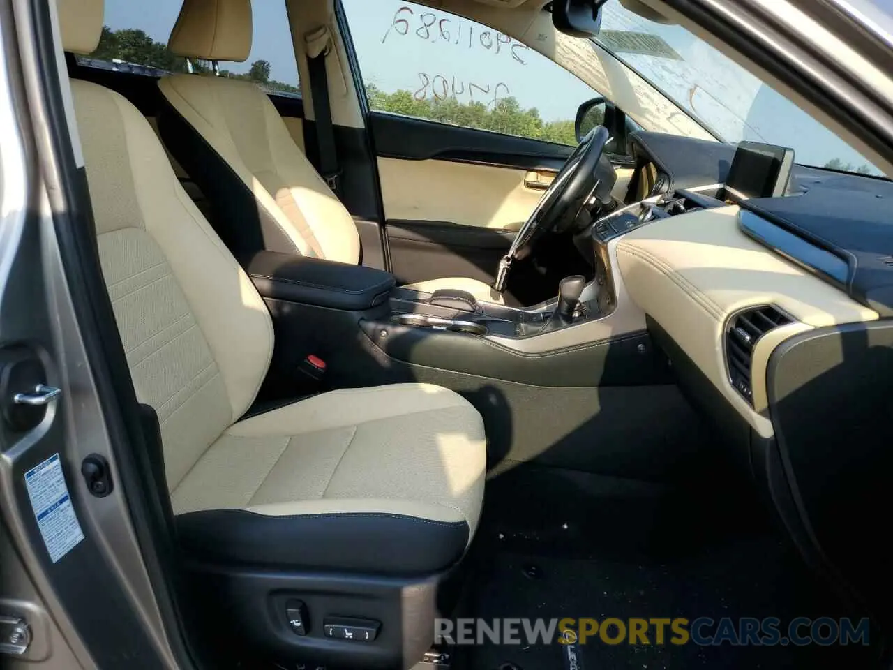 5 Photograph of a damaged car JTJDARDZ7L5016941 LEXUS NX 2020