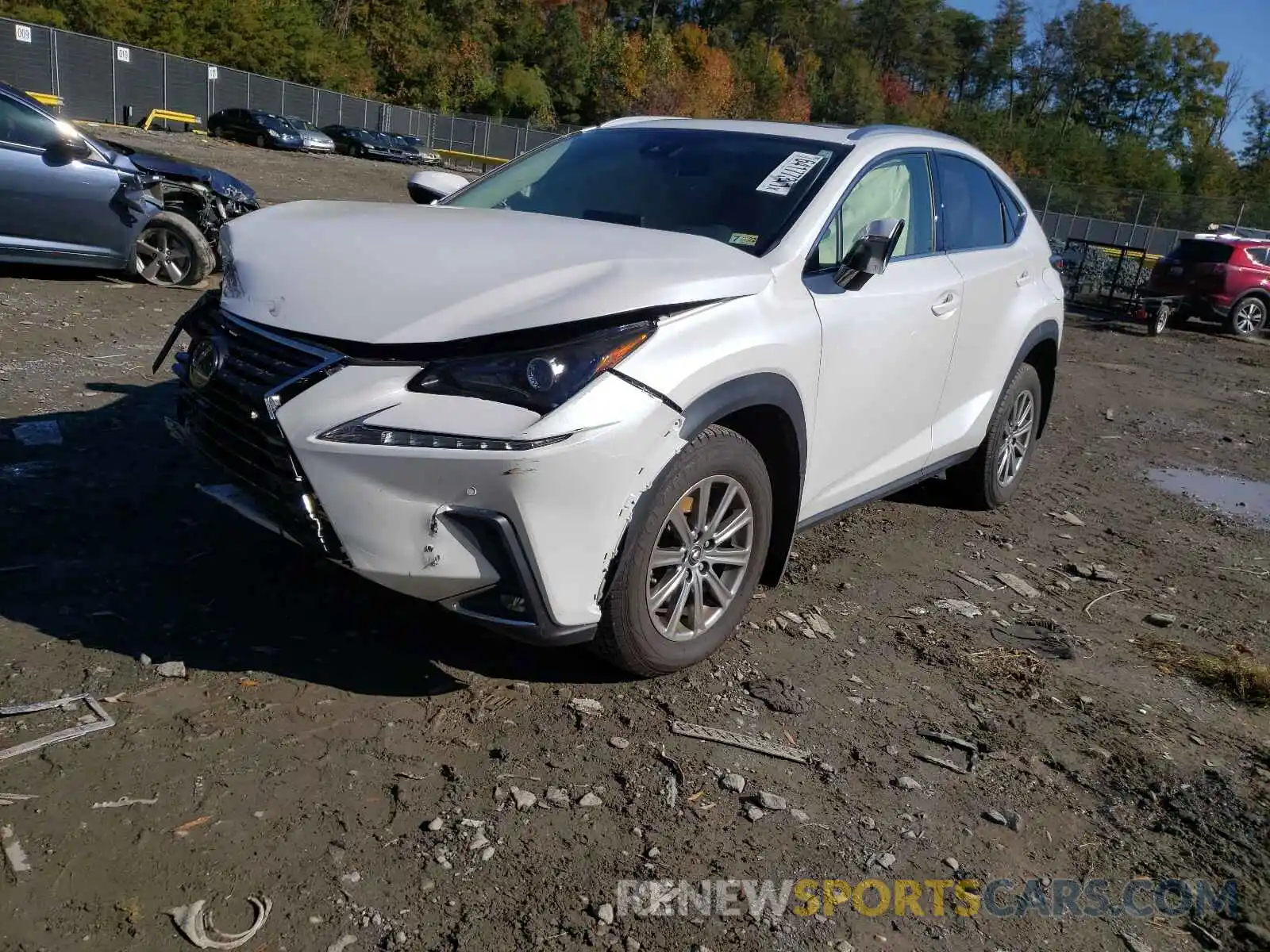 2 Photograph of a damaged car JTJDARDZ8L5000473 LEXUS NX 2020