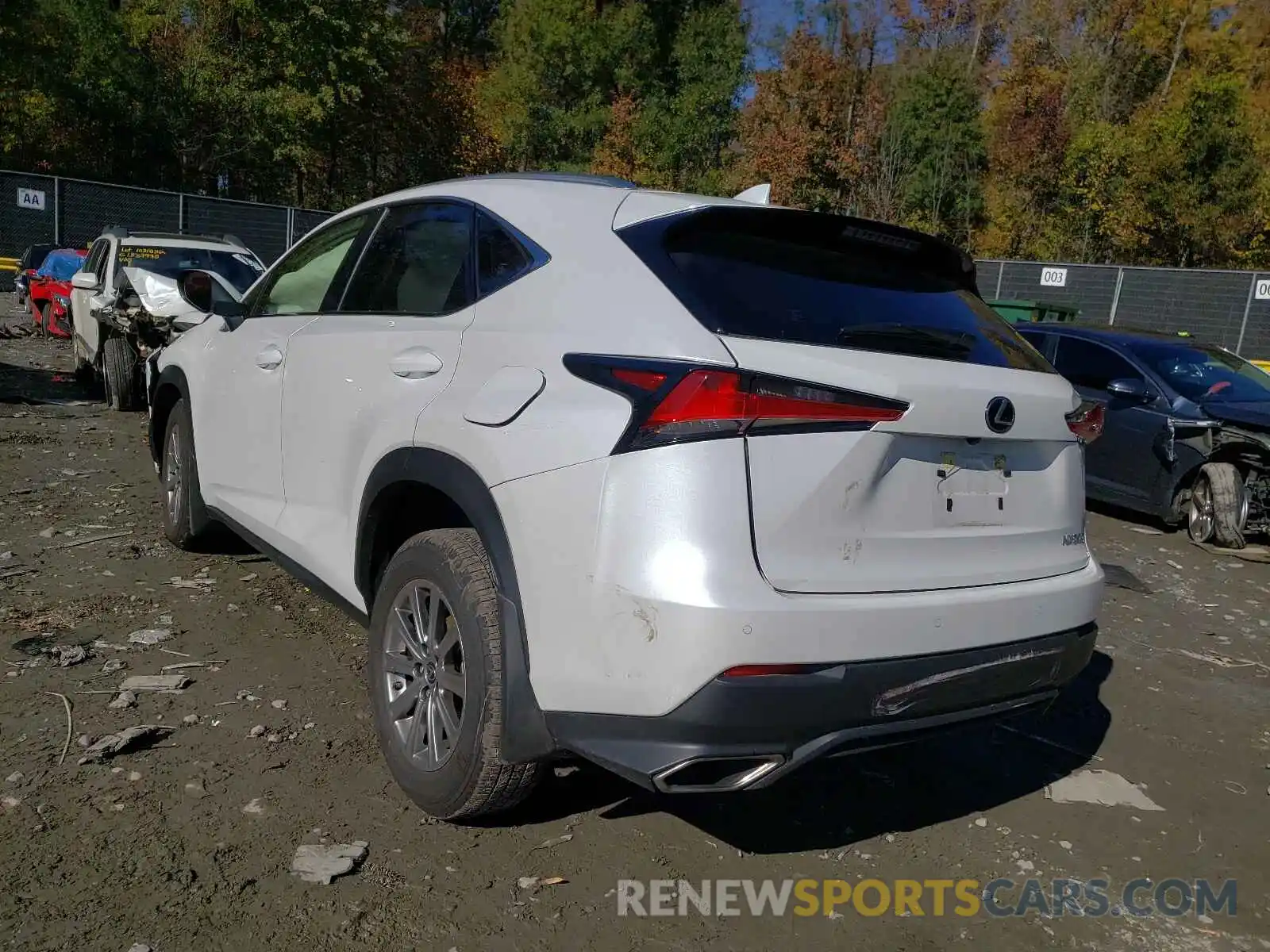 3 Photograph of a damaged car JTJDARDZ8L5000473 LEXUS NX 2020