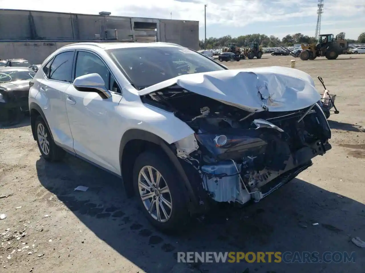 1 Photograph of a damaged car JTJDARDZ8L5003101 LEXUS NX 2020