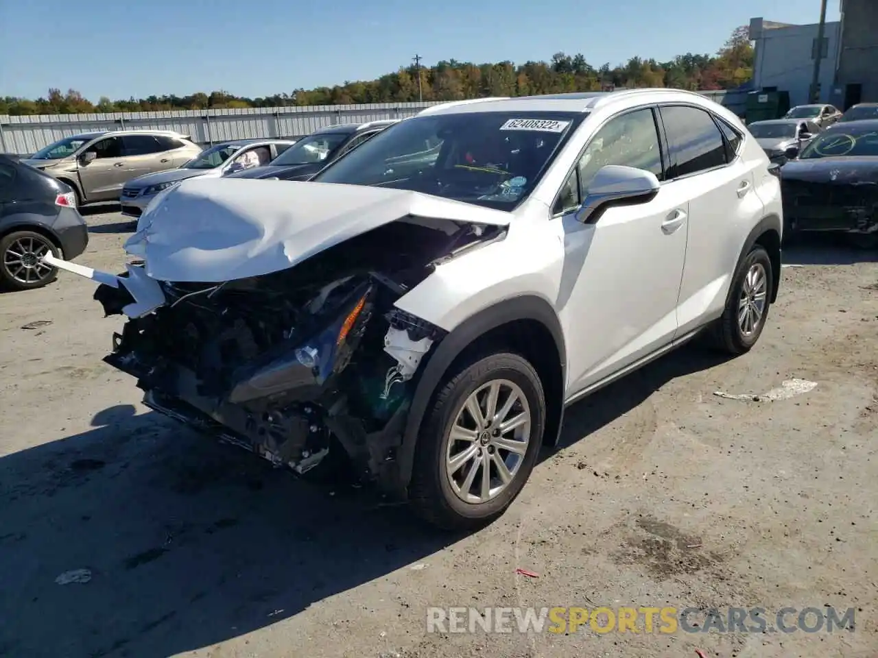 2 Photograph of a damaged car JTJDARDZ8L5003101 LEXUS NX 2020