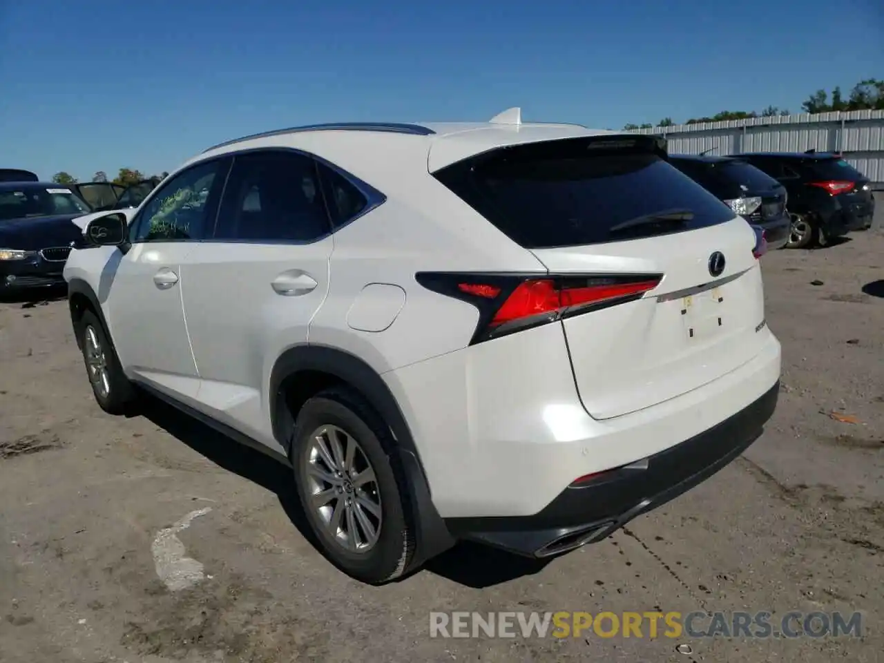 3 Photograph of a damaged car JTJDARDZ8L5003101 LEXUS NX 2020