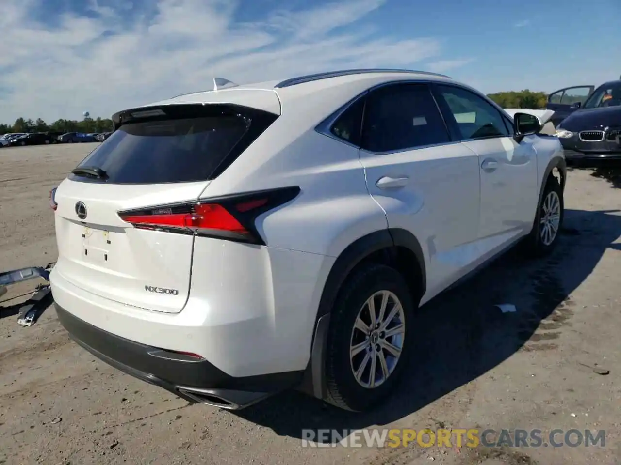 4 Photograph of a damaged car JTJDARDZ8L5003101 LEXUS NX 2020