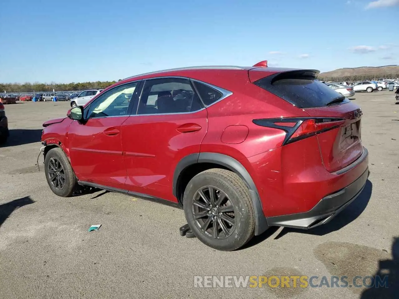 2 Photograph of a damaged car JTJDARDZ8L5003678 LEXUS NX 2020