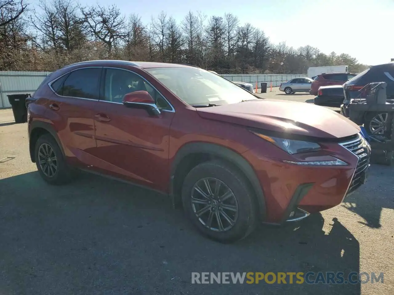 4 Photograph of a damaged car JTJDARDZ8L5003678 LEXUS NX 2020