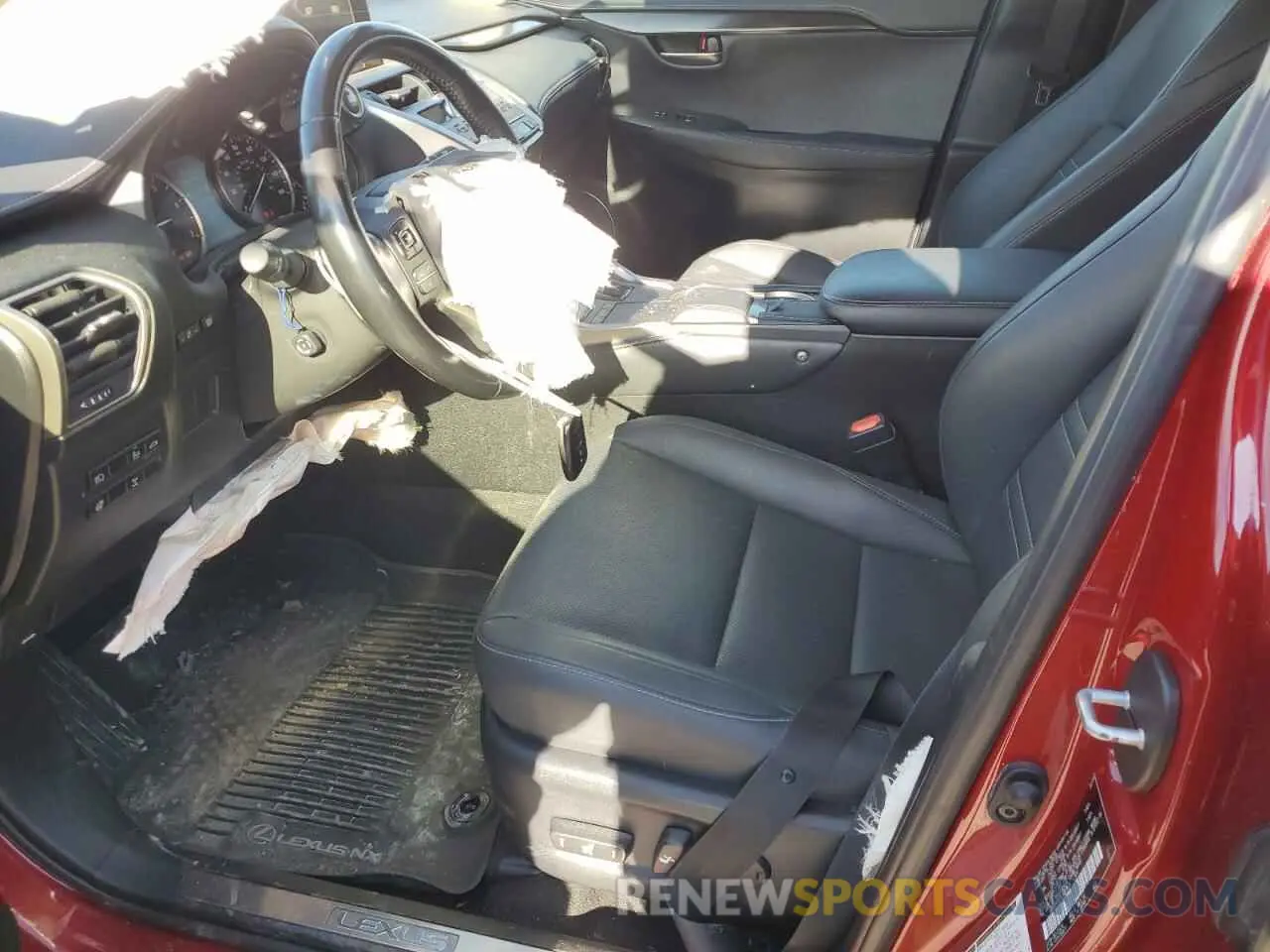 7 Photograph of a damaged car JTJDARDZ8L5003678 LEXUS NX 2020