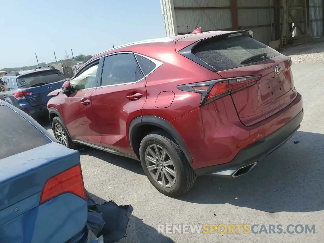2 Photograph of a damaged car JTJDARDZ8L5009271 LEXUS NX 2020