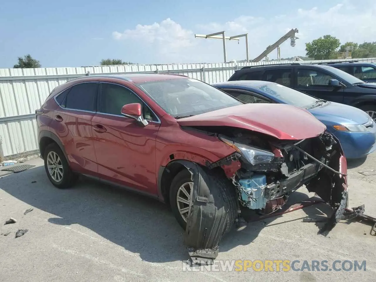 4 Photograph of a damaged car JTJDARDZ8L5009271 LEXUS NX 2020