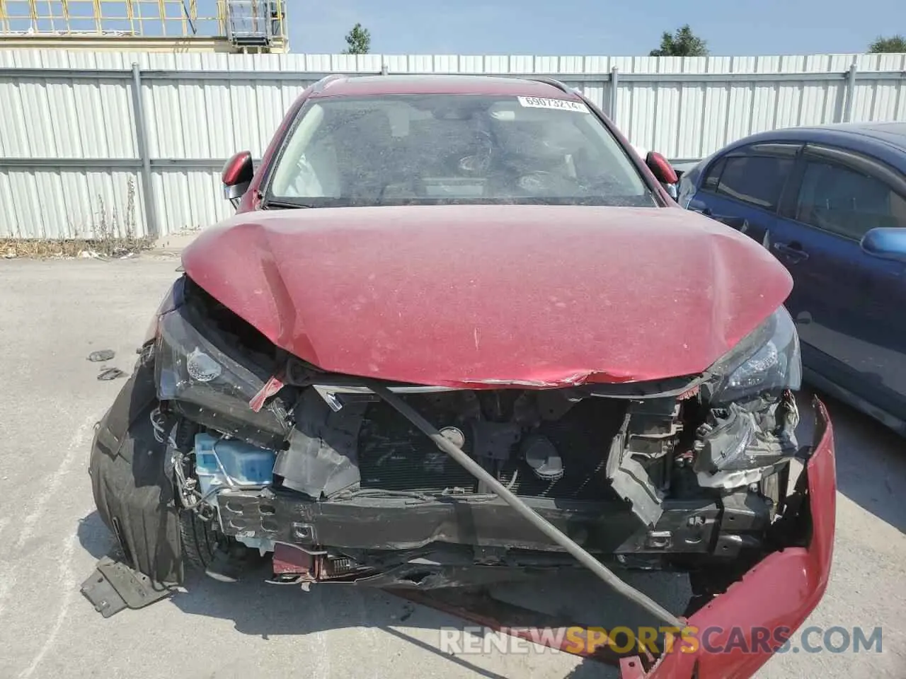 5 Photograph of a damaged car JTJDARDZ8L5009271 LEXUS NX 2020
