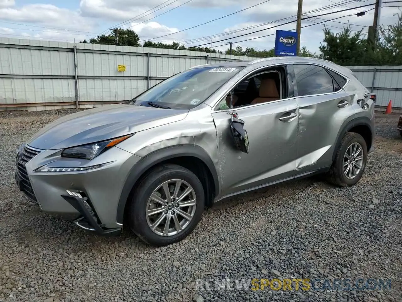 1 Photograph of a damaged car JTJDARDZ9L2231304 LEXUS NX 2020