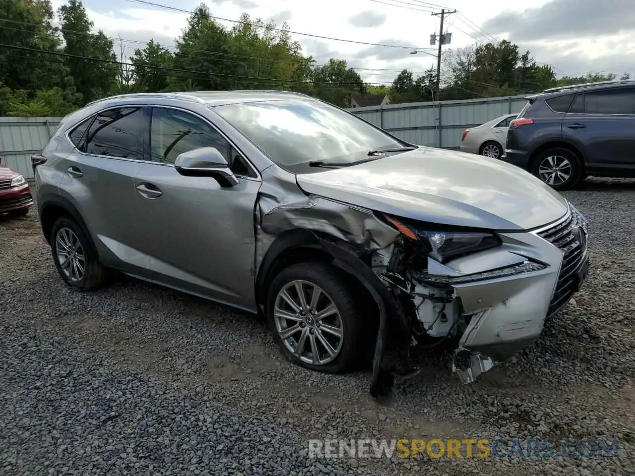 4 Photograph of a damaged car JTJDARDZ9L2231304 LEXUS NX 2020