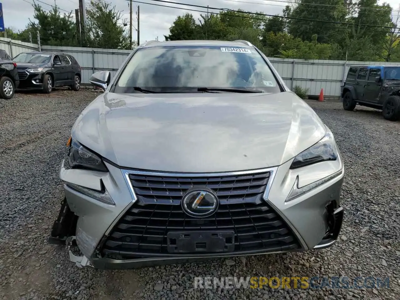 5 Photograph of a damaged car JTJDARDZ9L2231304 LEXUS NX 2020