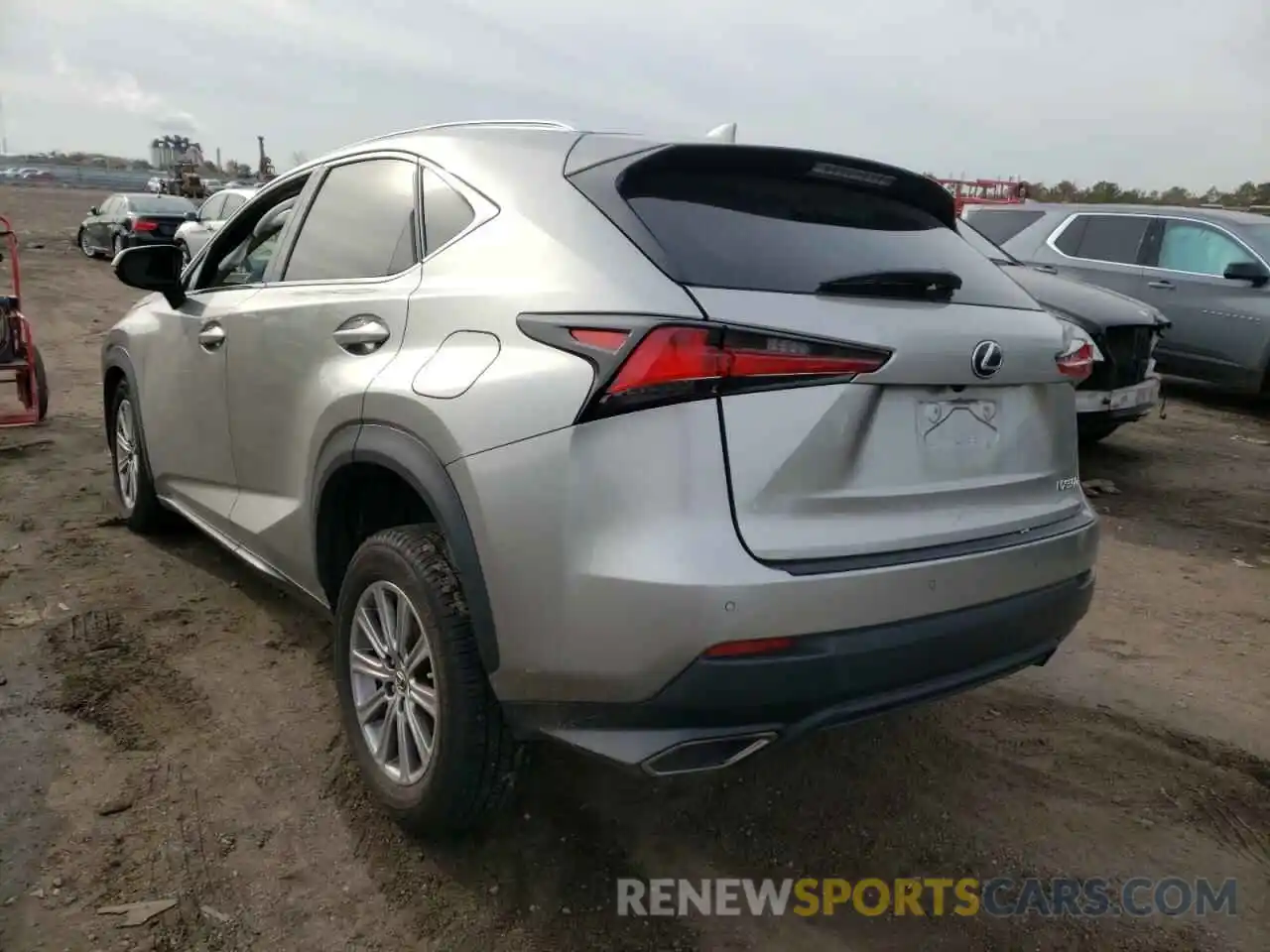 3 Photograph of a damaged car JTJDARDZ9L2232114 LEXUS NX 2020