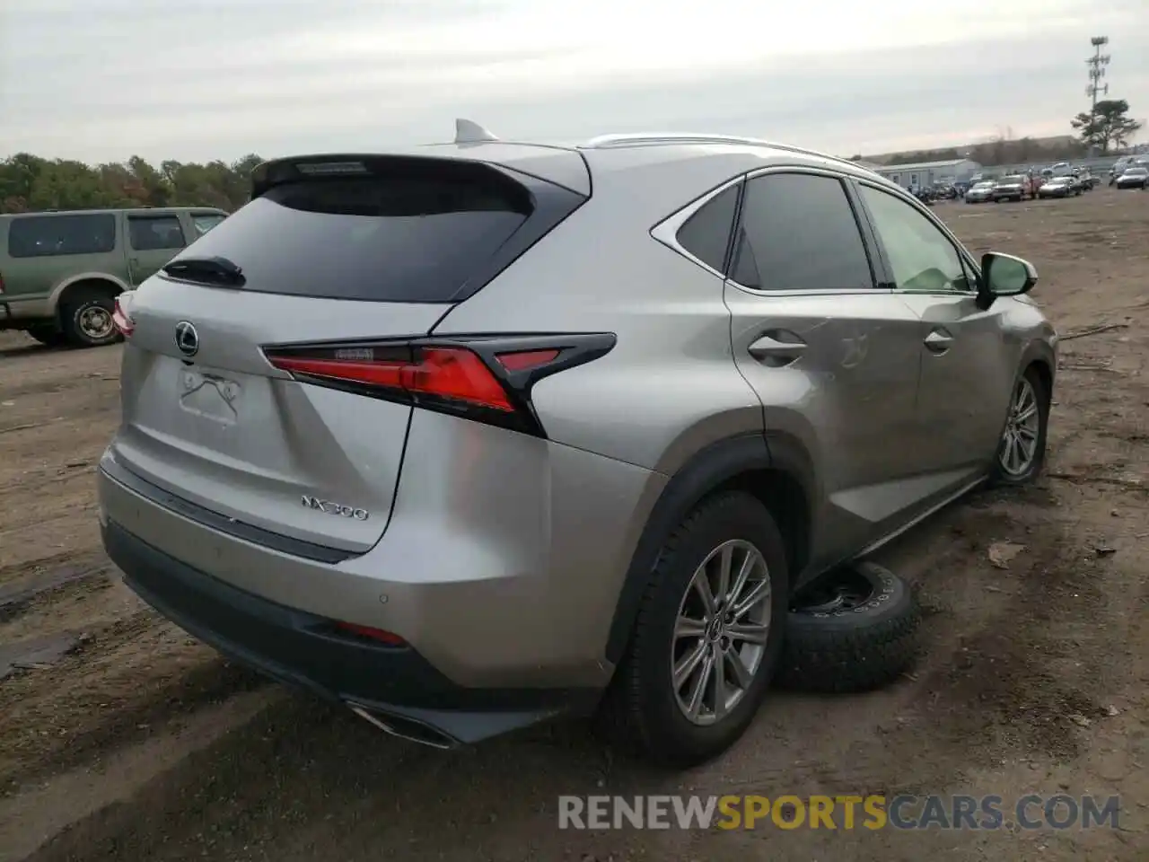 4 Photograph of a damaged car JTJDARDZ9L2232114 LEXUS NX 2020